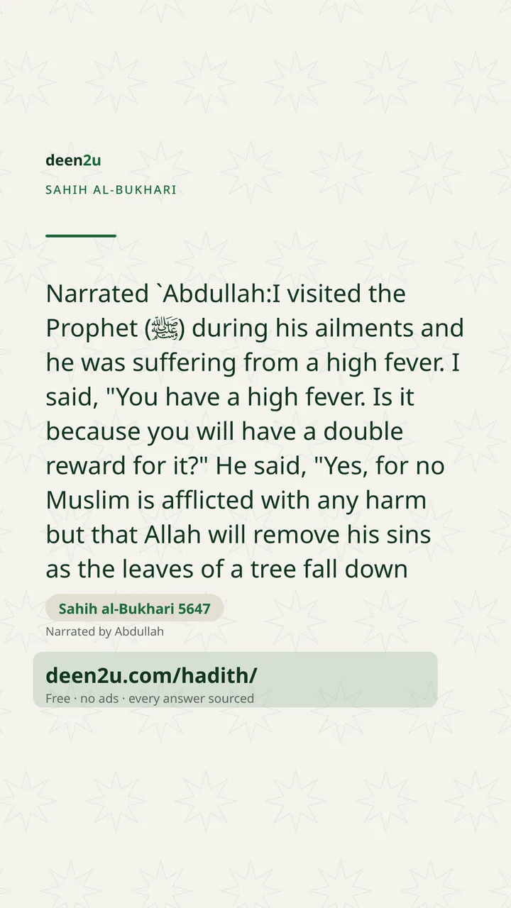 Sahih al-Bukhari 5647