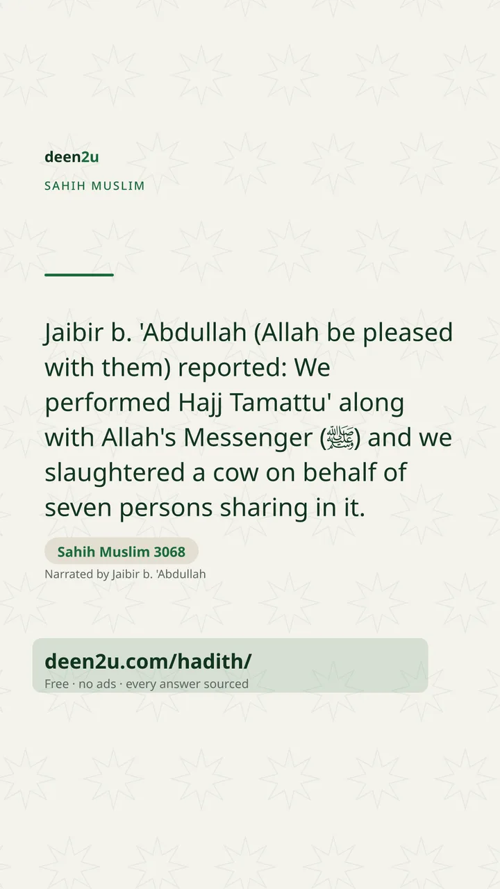 Sahih Muslim 3068