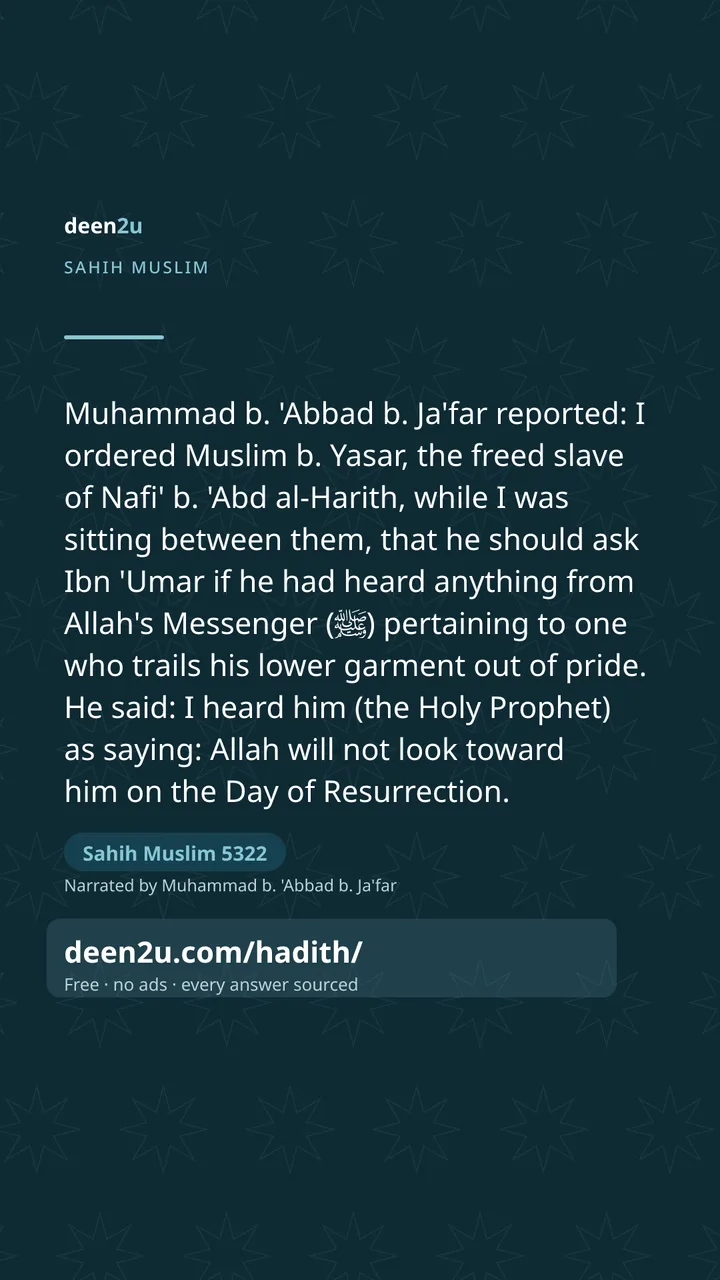 Sahih Muslim 5322