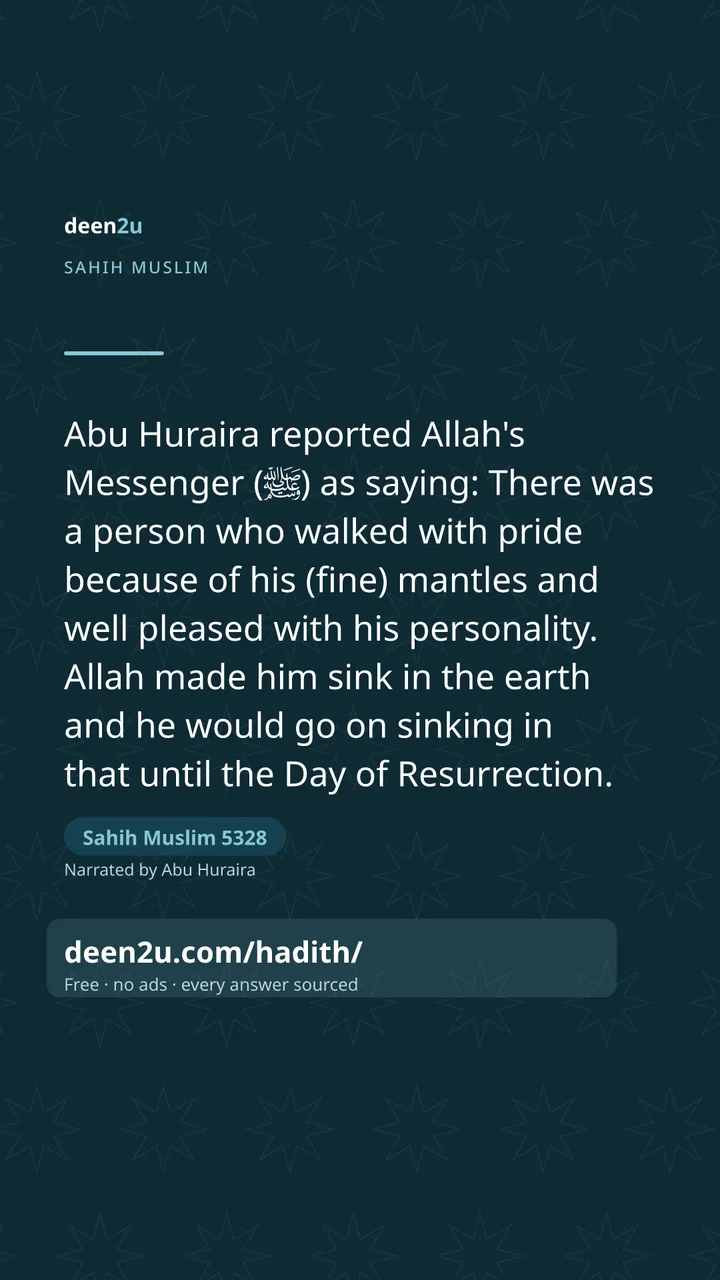 Sahih Muslim 5328