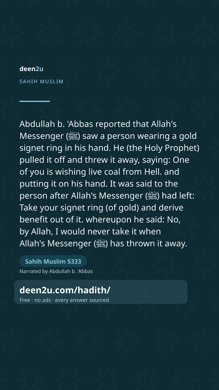 Sahih Muslim 5333