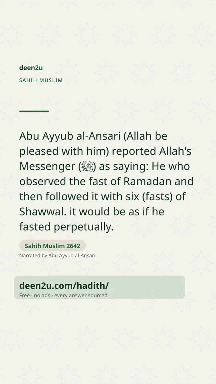 Sahih Muslim 2642