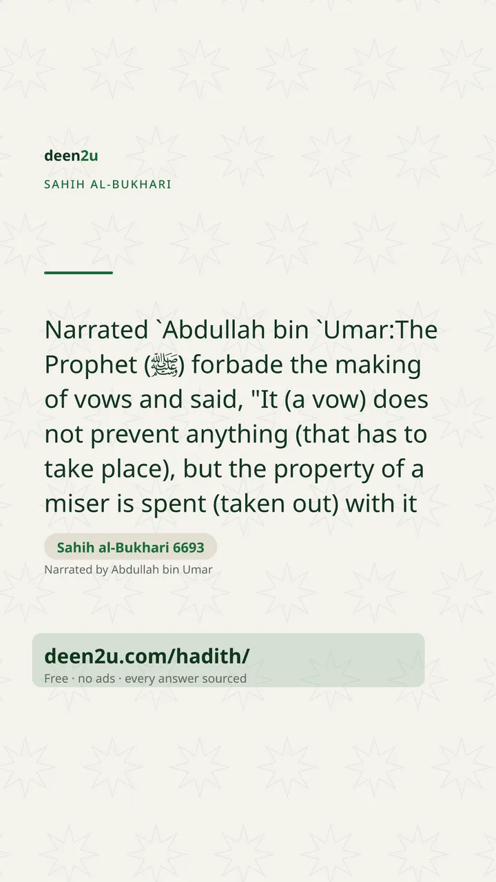 Sahih al-Bukhari 6693