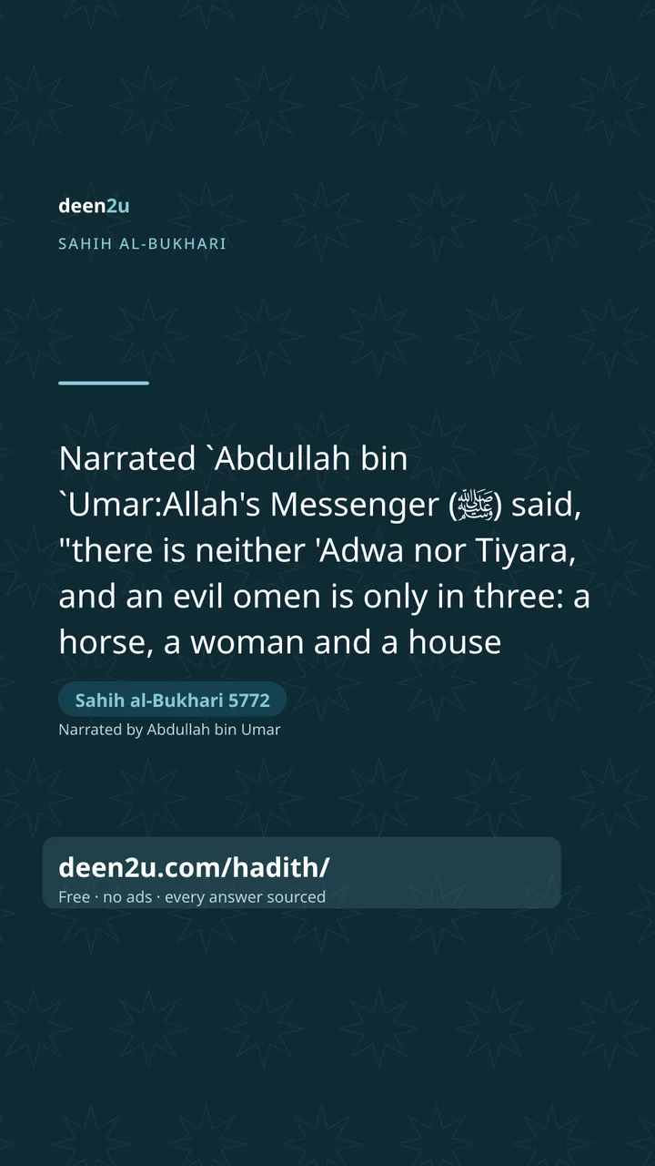 Sahih al-Bukhari 5772