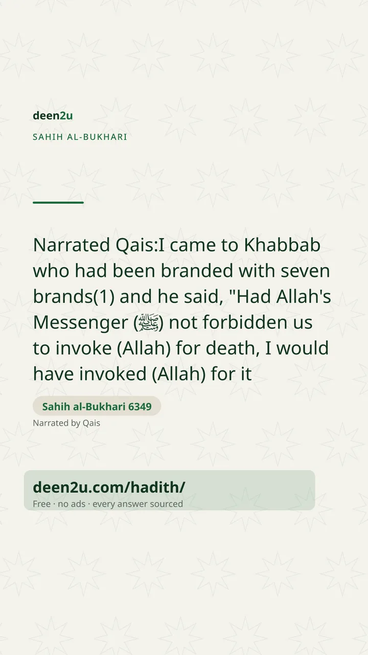 Sahih al-Bukhari 6349