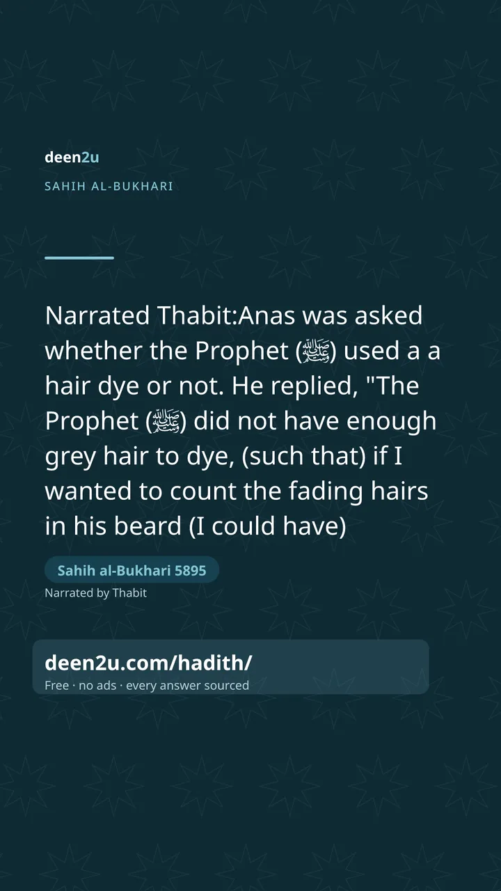 Sahih al-Bukhari 5895