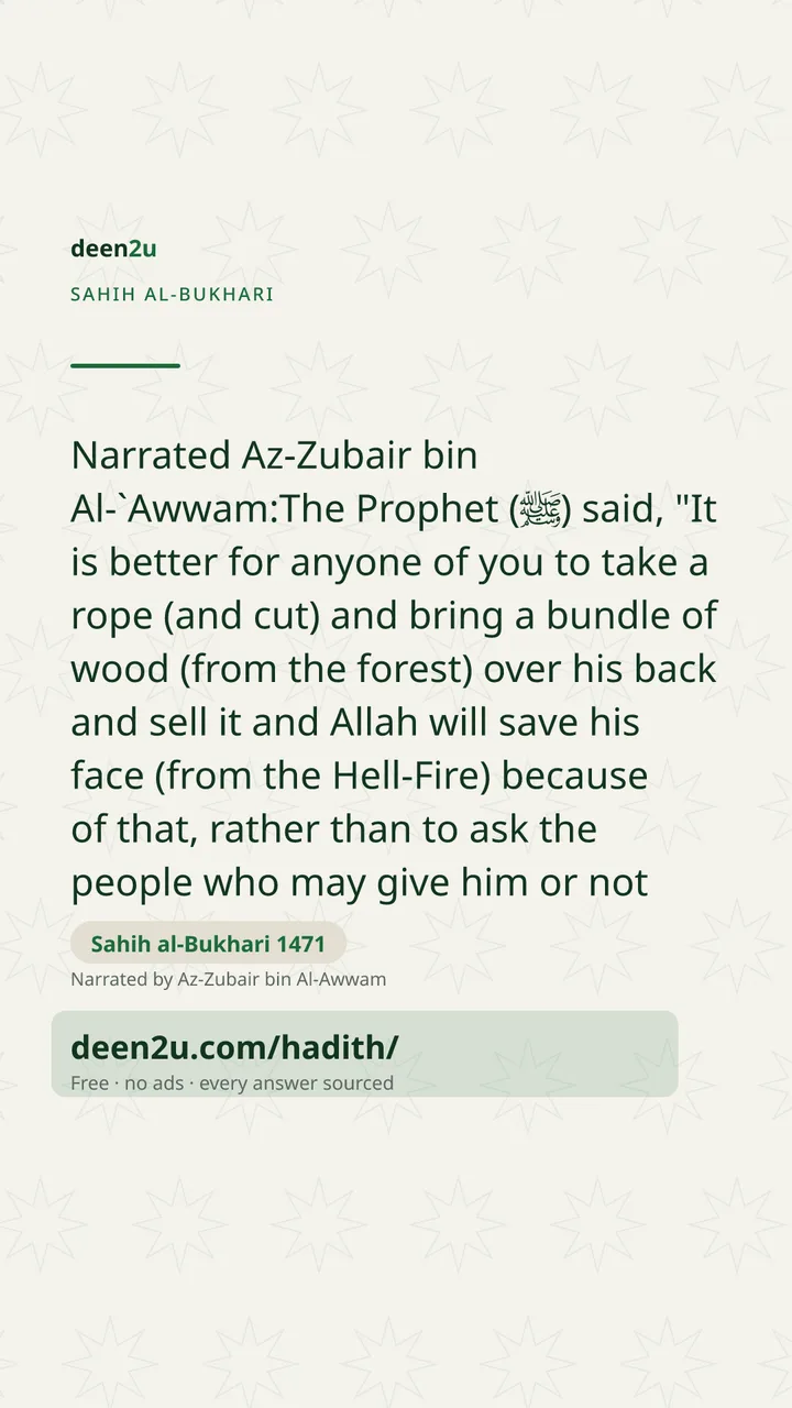 Sahih al-Bukhari 1471