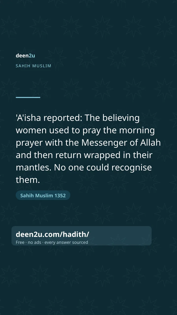 Sahih Muslim 1352