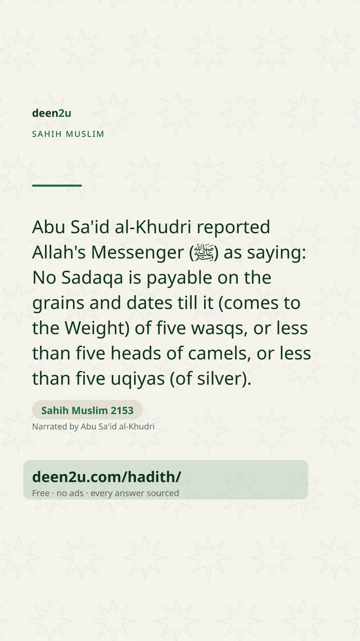 Sahih Muslim 2153