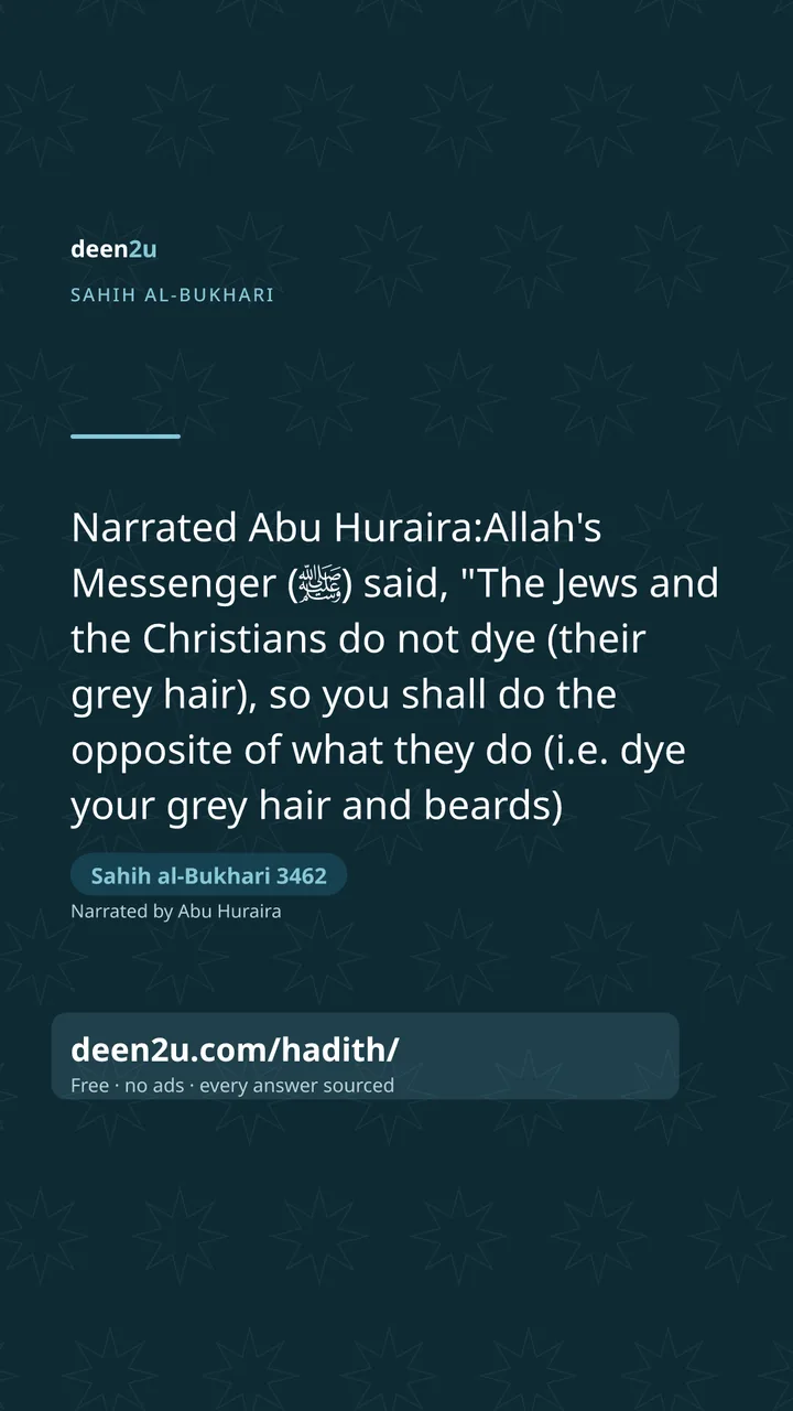 Sahih al-Bukhari 3462