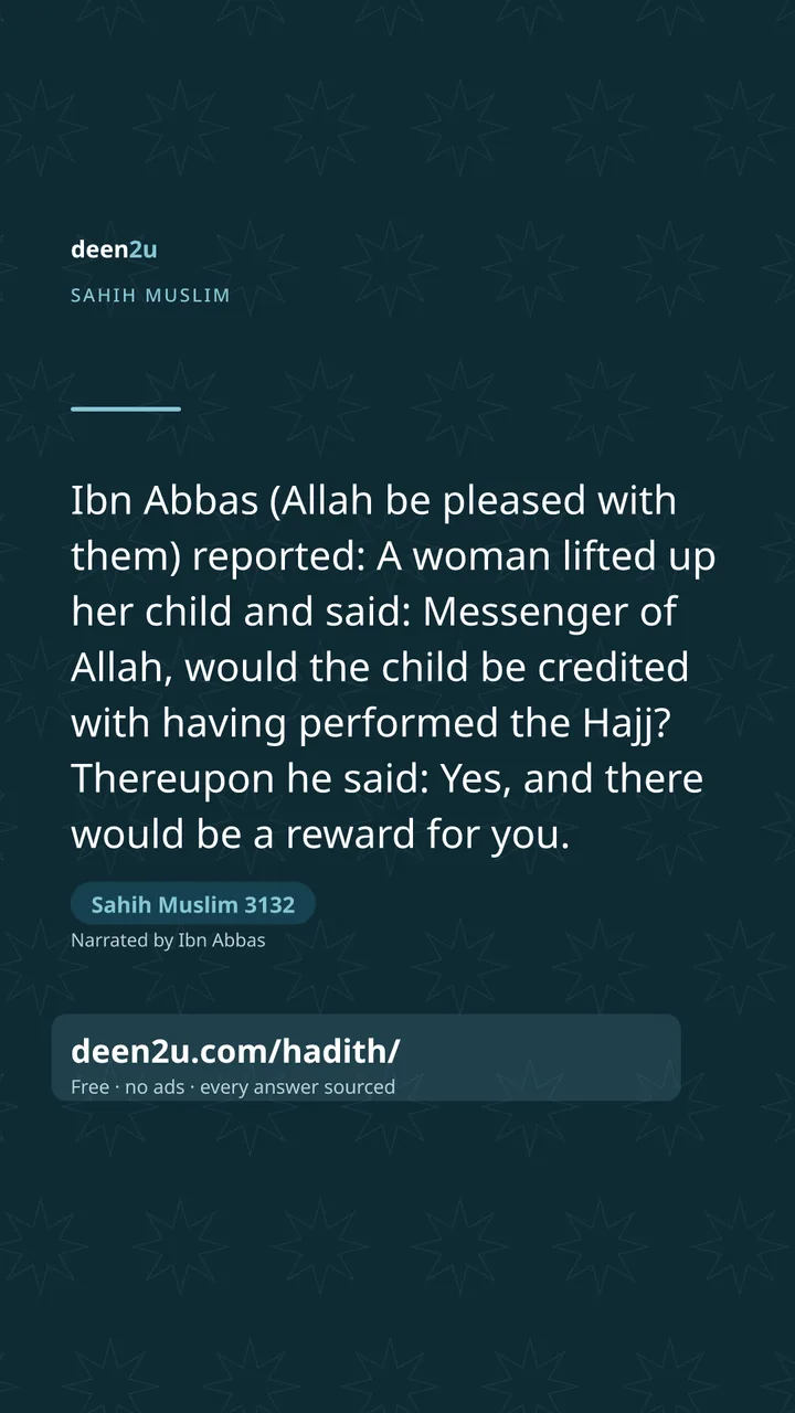 Sahih Muslim 3132