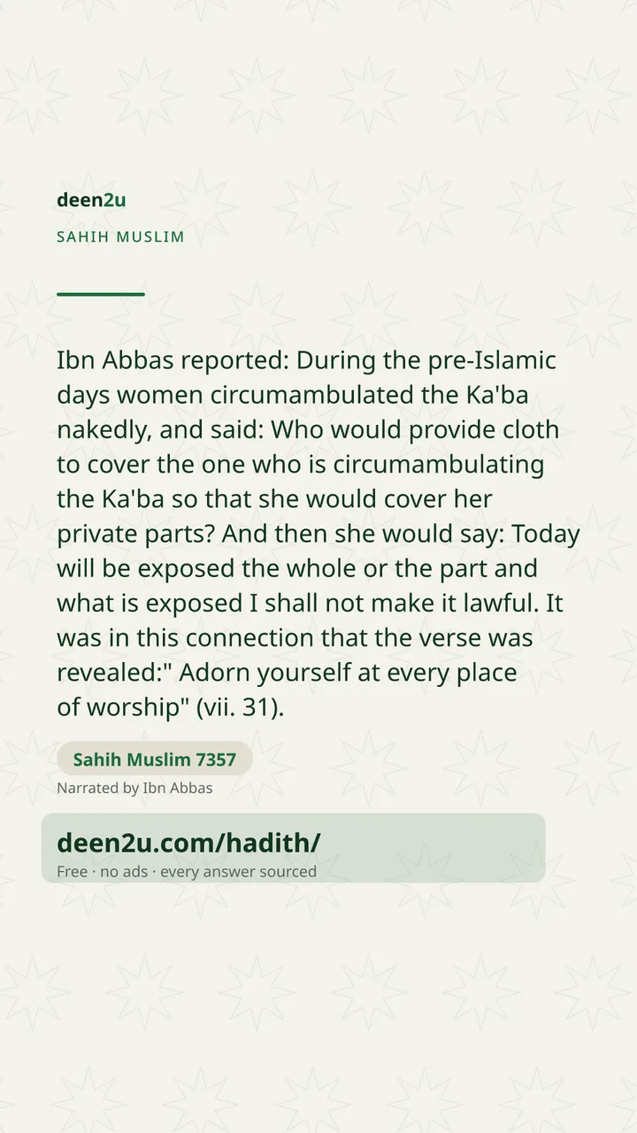 Sahih Muslim 7357