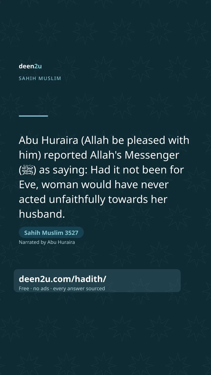 Sahih Muslim 3527