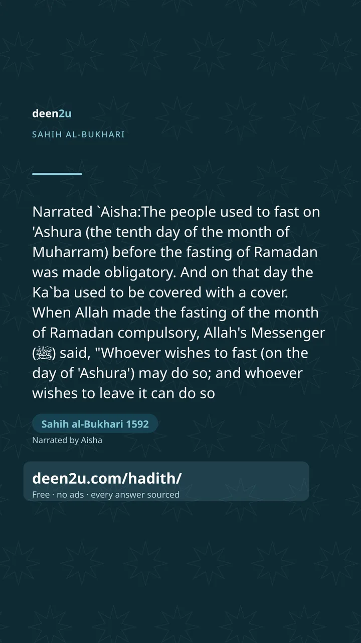 Sahih al-Bukhari 1592