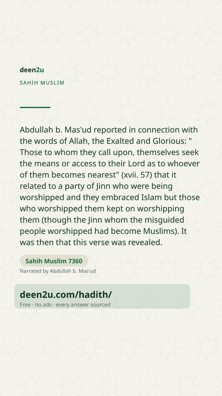 Sahih Muslim 7360