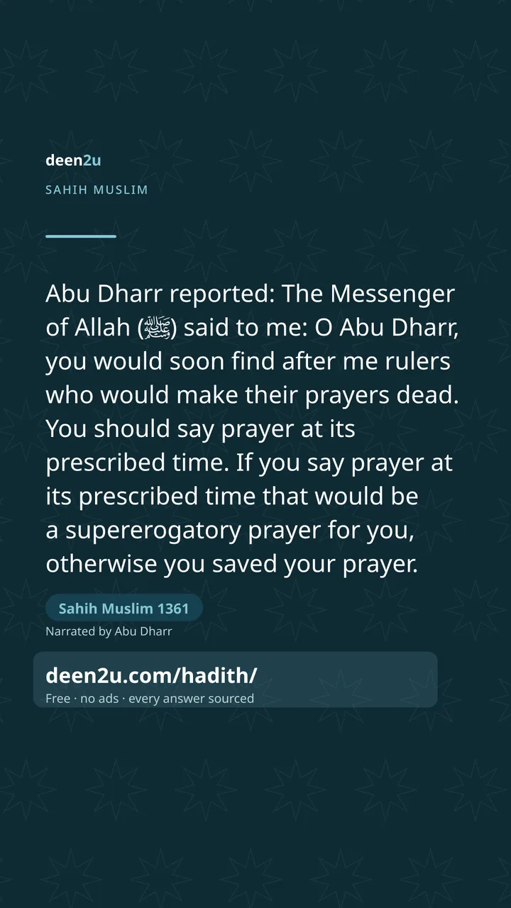 Sahih Muslim 1361