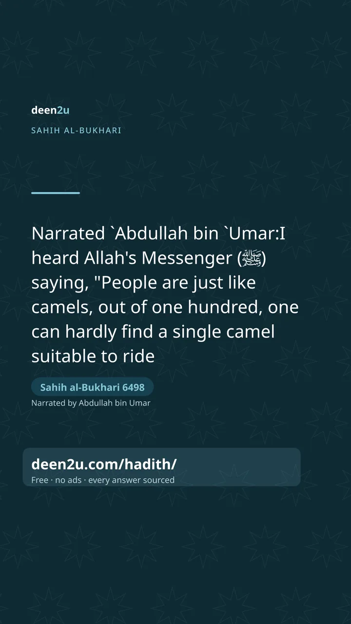 Sahih al-Bukhari 6498