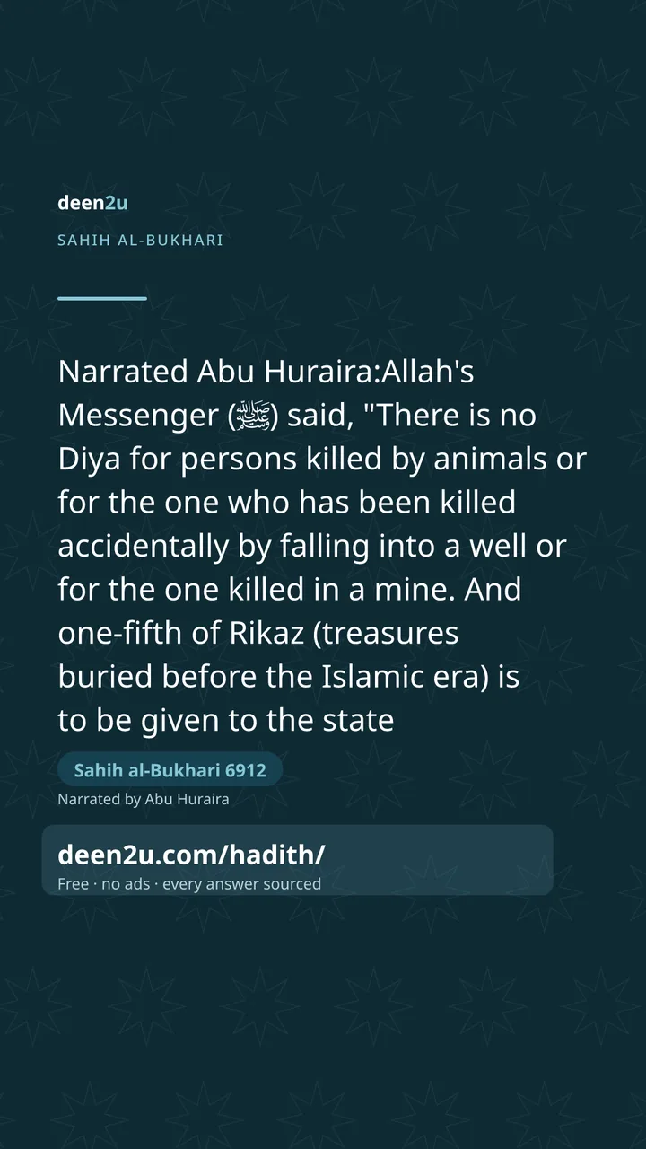 Sahih al-Bukhari 6912