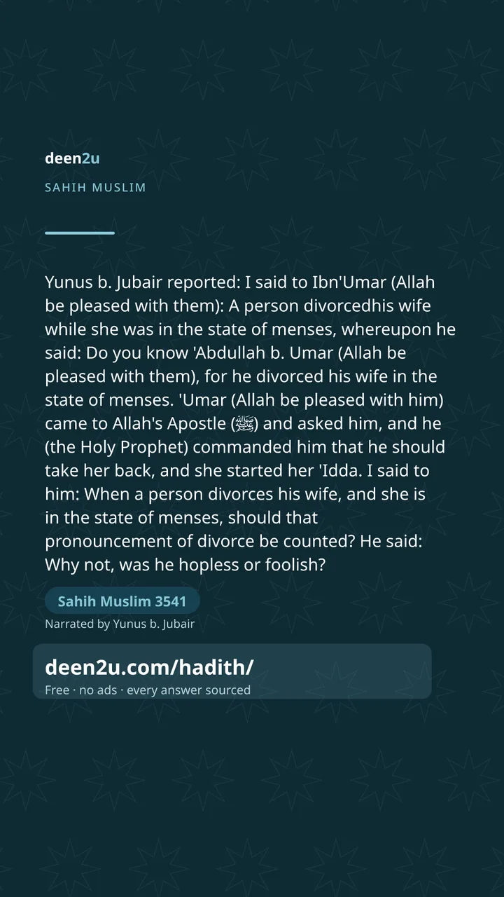 Sahih Muslim 3541