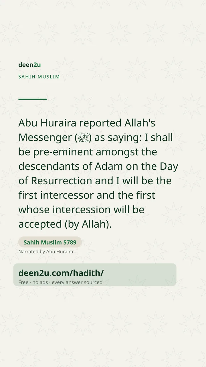Sahih Muslim 5789