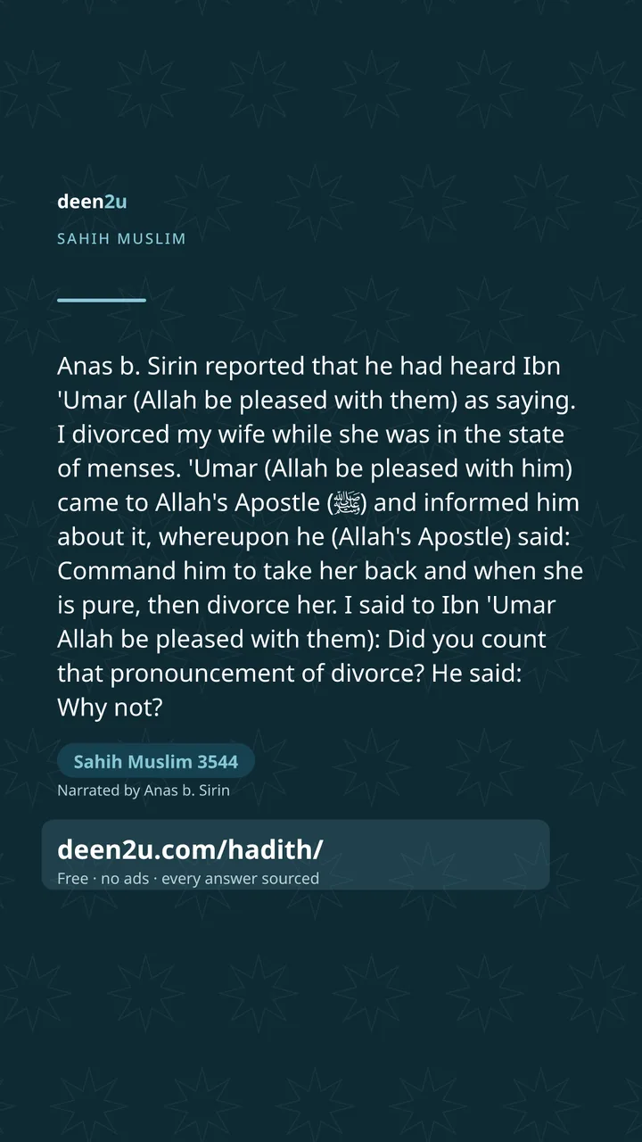 Sahih Muslim 3544