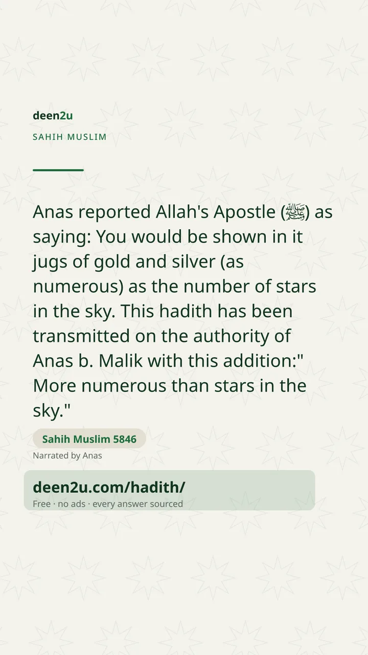 Sahih Muslim 5846