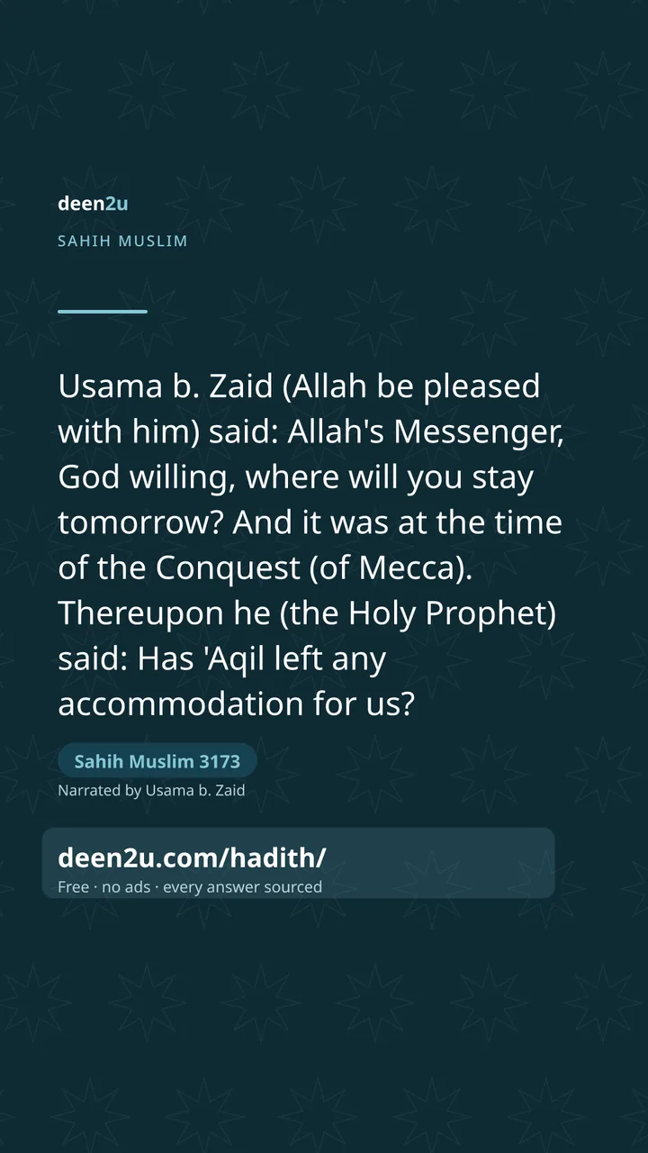 Sahih Muslim 3173