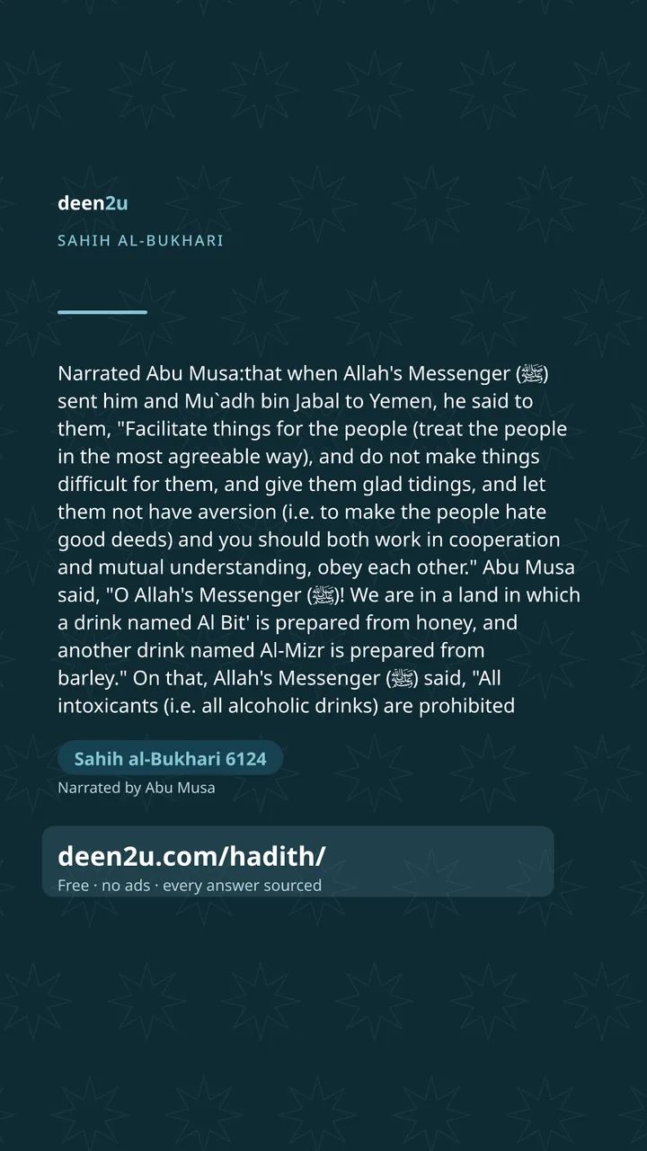 Sahih al-Bukhari 6124