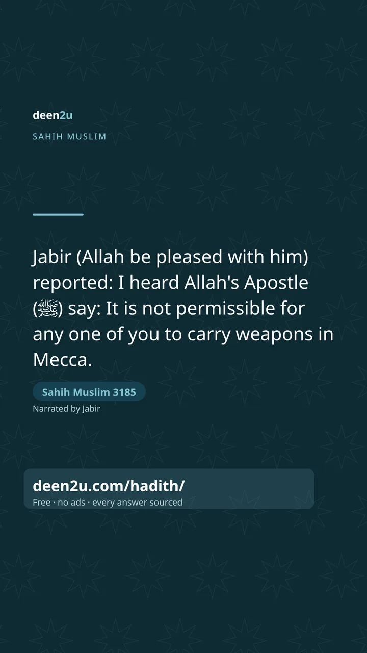 Sahih Muslim 3185