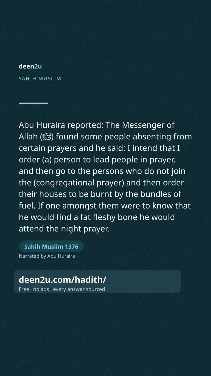 Sahih Muslim 1376