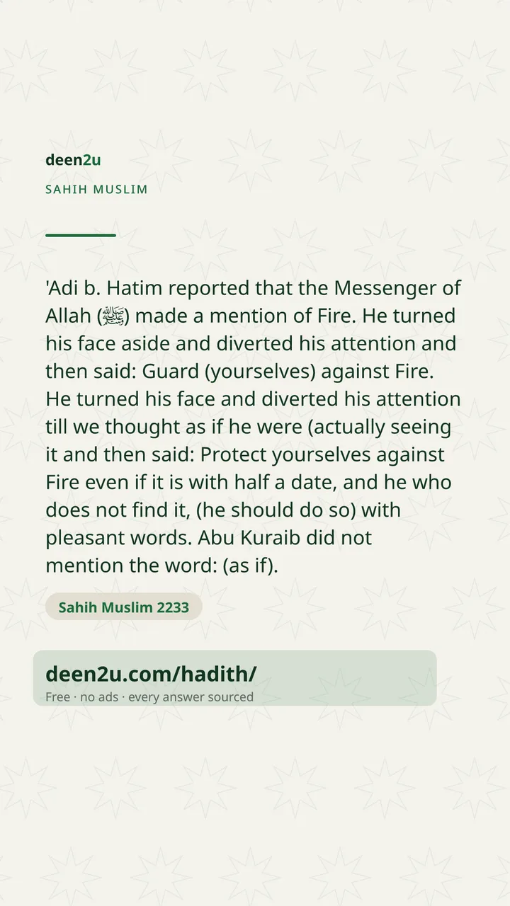 Sahih Muslim 2233