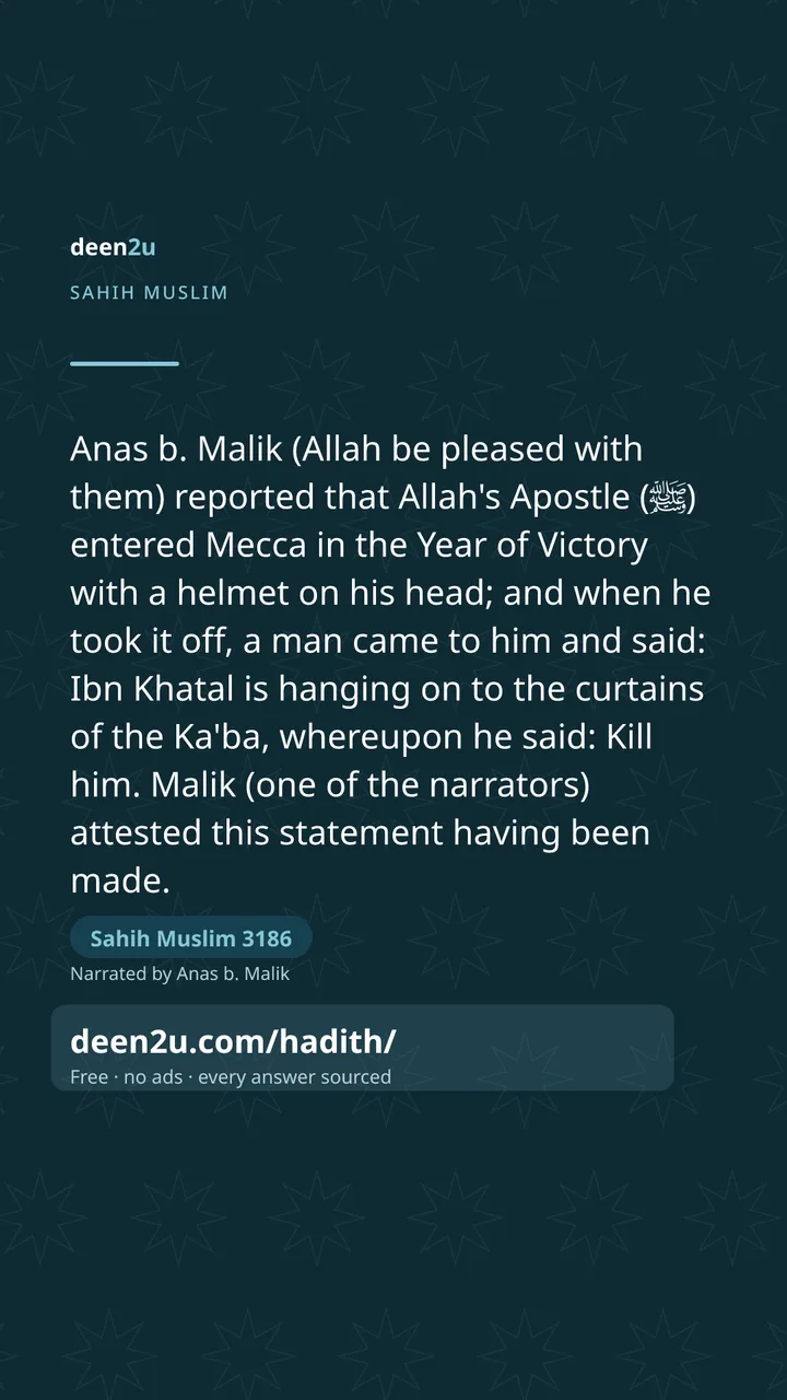 Sahih Muslim 3186