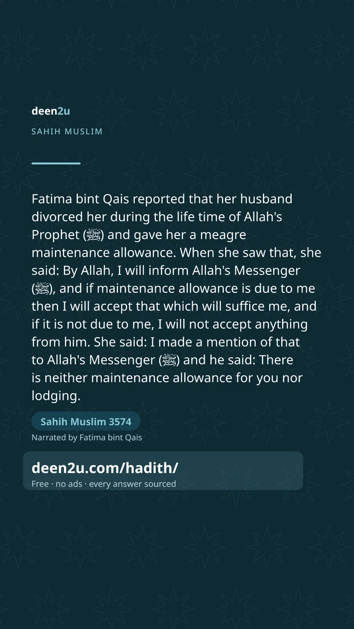 Sahih Muslim 3574