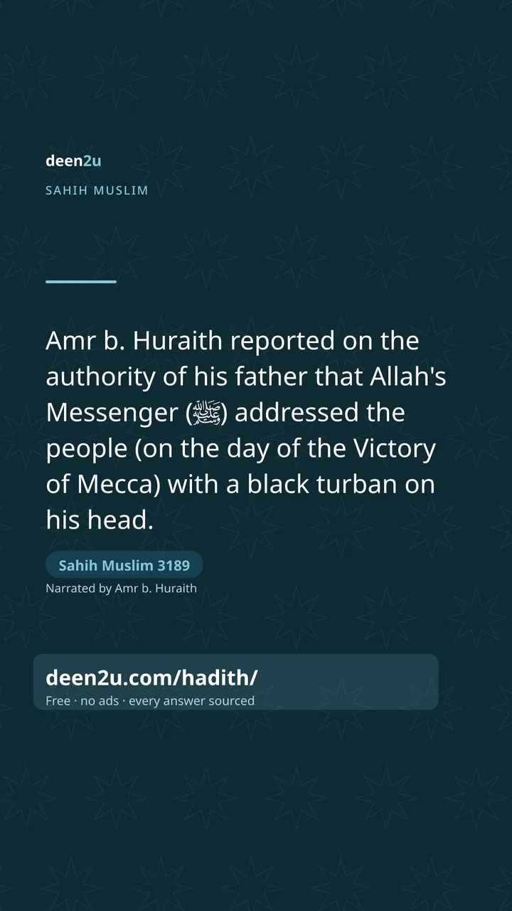 Sahih Muslim 3189