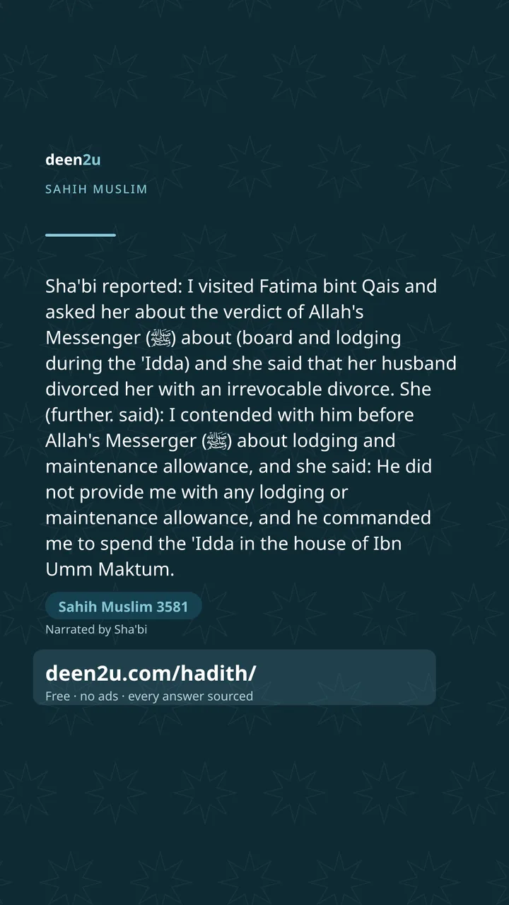 Sahih Muslim 3581