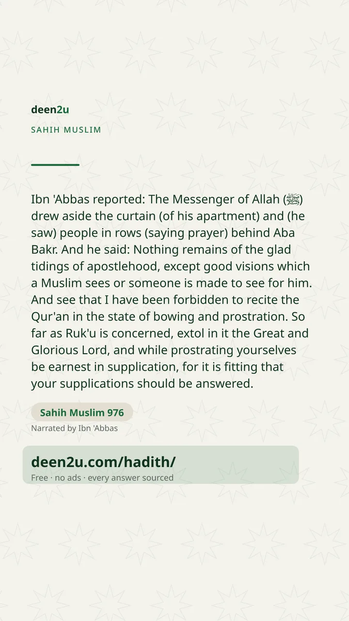 Sahih Muslim 976
