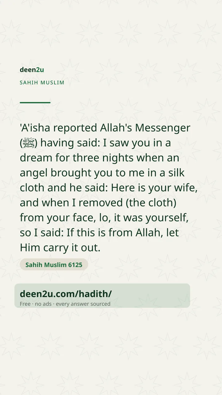 Sahih Muslim 6125