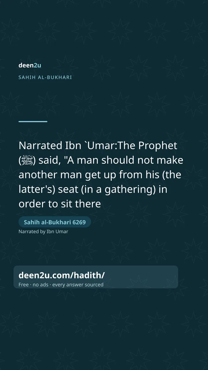 Sahih al-Bukhari 6269