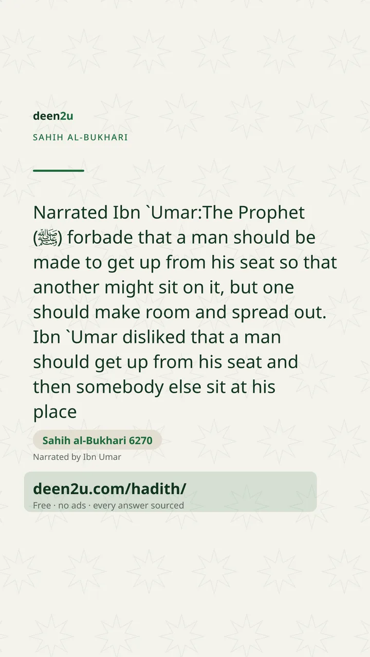 Sahih al-Bukhari 6270