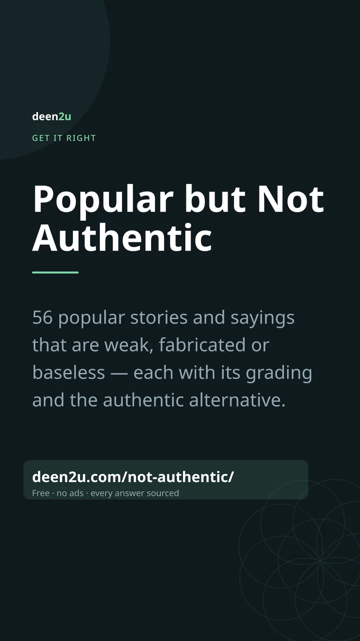 Poster: Popular but Not Authentic