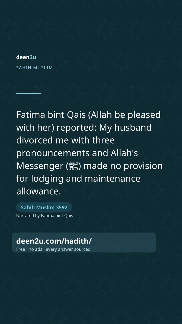Sahih Muslim 3592