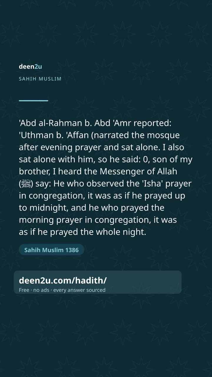Sahih Muslim 1386
