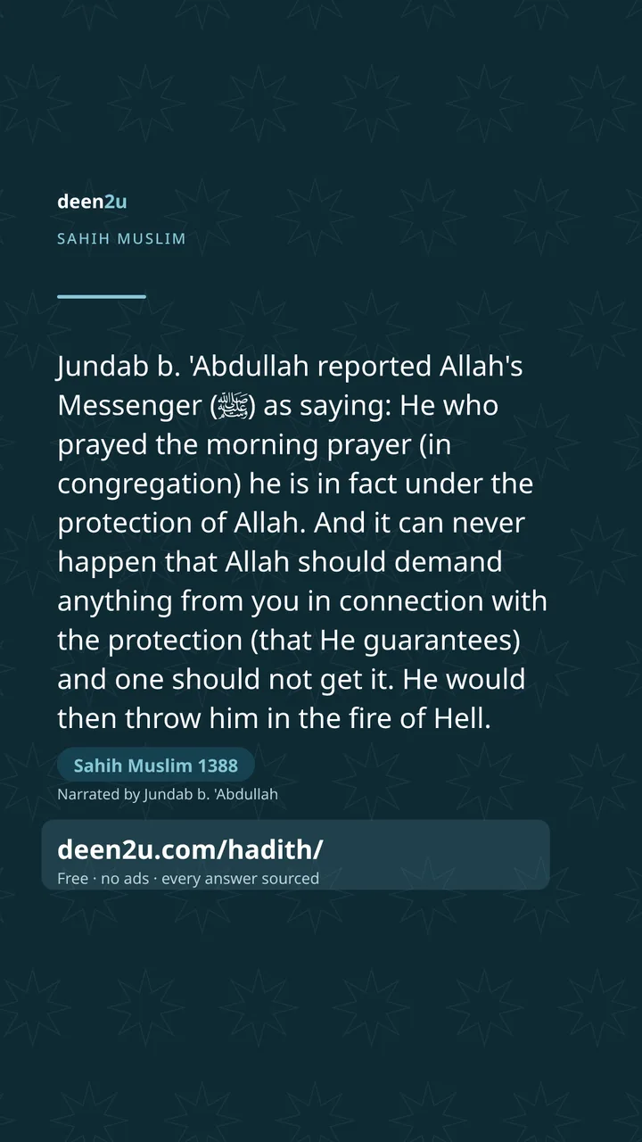 Sahih Muslim 1388