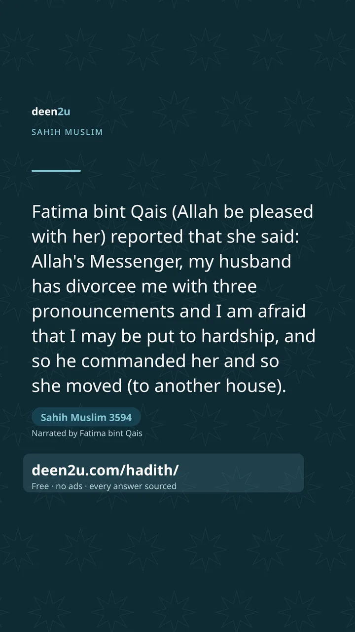Sahih Muslim 3594