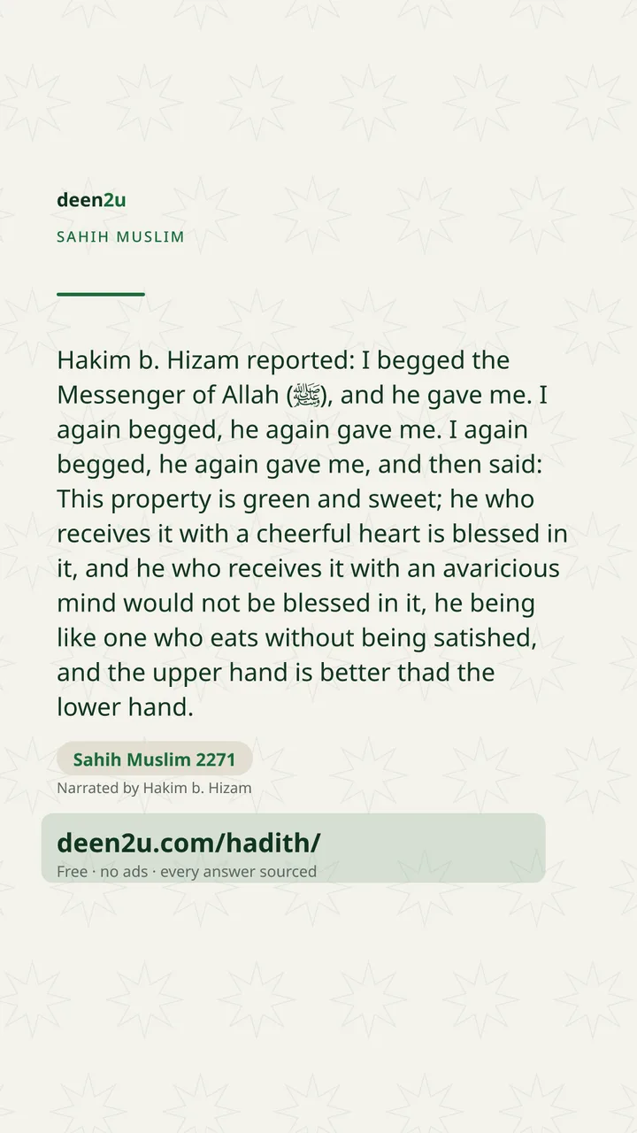 Sahih Muslim 2271