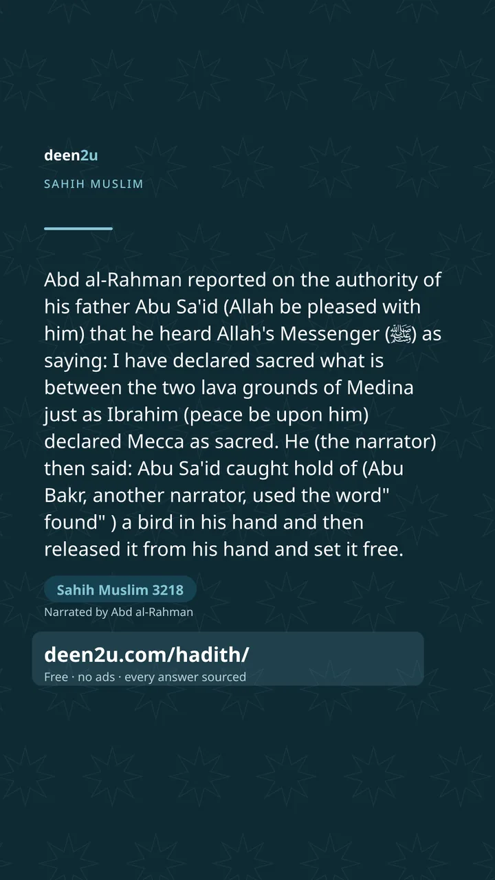 Sahih Muslim 3218