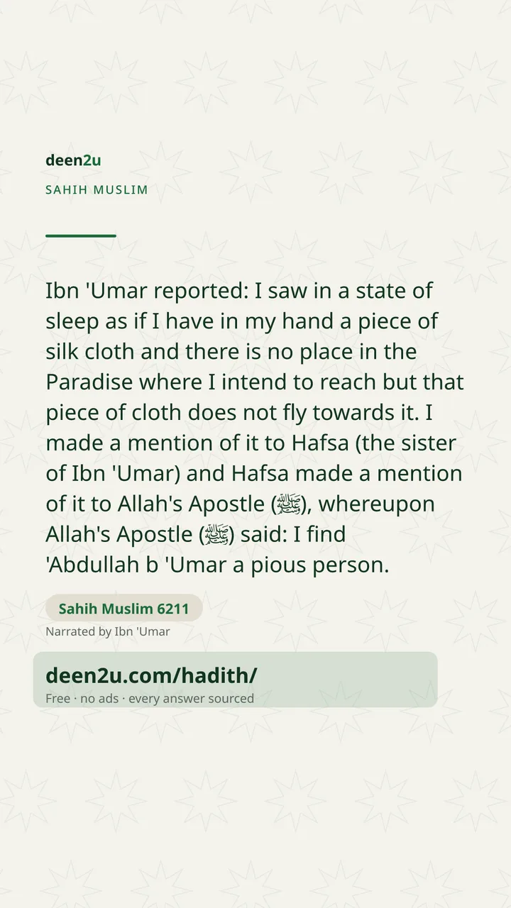 Sahih Muslim 6211