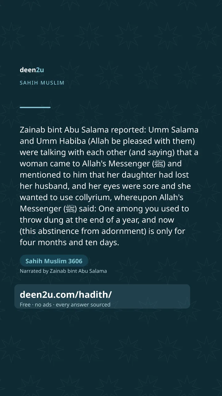 Sahih Muslim 3606