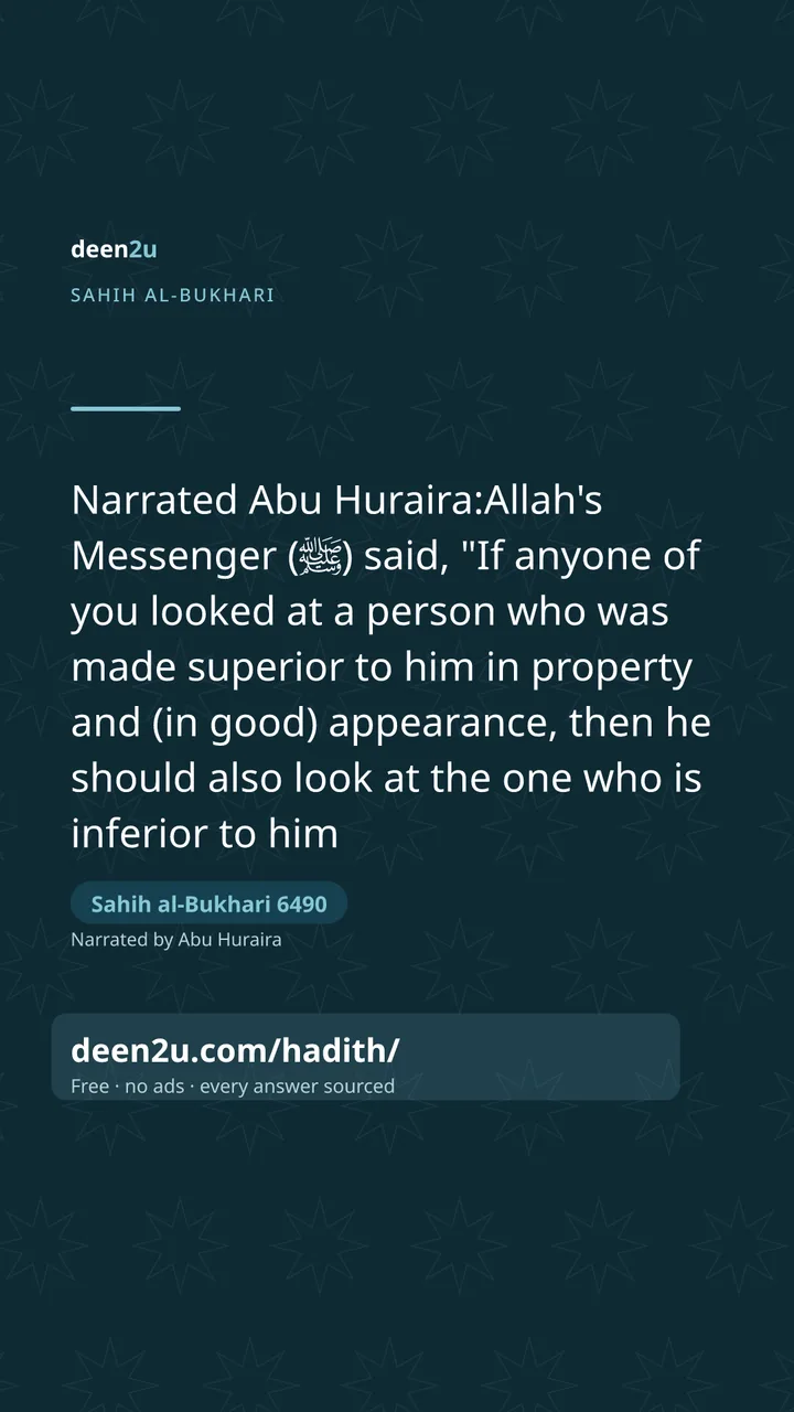Sahih al-Bukhari 6490