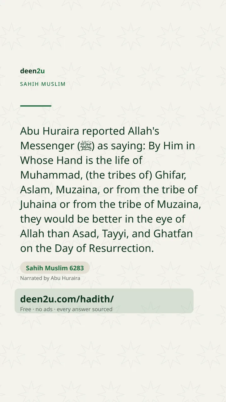 Sahih Muslim 6283